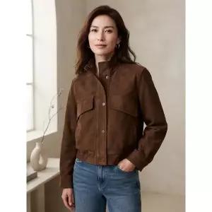 한정수량 잇미샤 페이크 스웨이드 하이넥 점퍼 ITQ9YLJ870 2831164