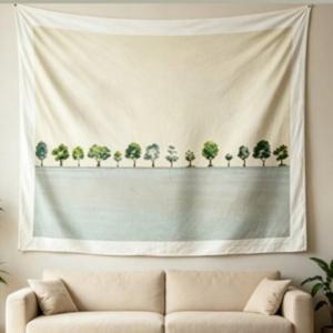 벽장식 패브릭 포스터 가림천 200x150cm