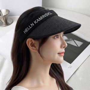 1+1 아웃도어 썬캡 자외선차단 와이드챙 라탄 모자