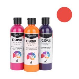 혜명생필품몰 조선자 아크릴 물감 250ml 118 S1 네프틀 레드 라이트 - 개 (1개입) 아크릴칼라 전문가물감
