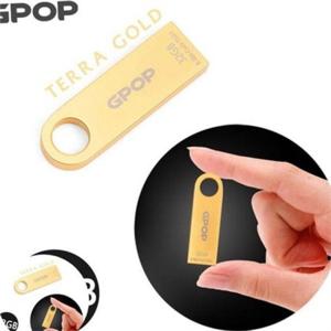 메탈 usb 메모리 32G usb 메모리 초소형 열쇠고리 황금색 플래시 휴대용