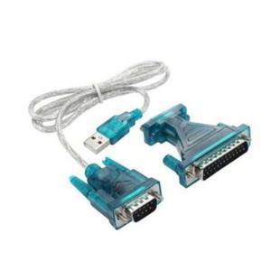 usb 시리얼 케이블 9핀to25핀 usb 시리얼 변환 젠더 9핀 25핀 데이터 통신 산업용 연장선 프린터