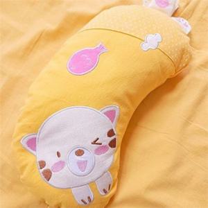 어린이 메밀 베개 유아 메밀 베개 고양이 반달 피그먼트 아동 숙면