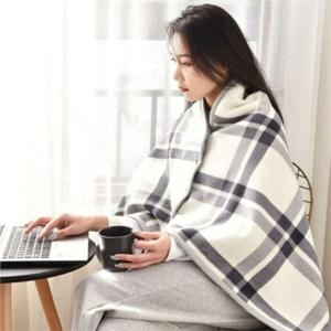 극세사 망토 담요 극세사 망토 포근한 겨울용 빅사이즈 사무실 똑딱이 따뜻한 기모 블랭킷