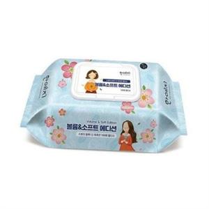 캡형 물티슈 100매X10개 촉촉한 물티슈 부드러운 유아용 대용량 신생아 데일리 아기 여행용 외출용 휴대용
