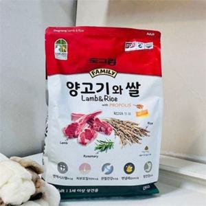 강아지 양 고기 사료 2kg 강아지 성견 사료 반려견 어덜트 2kg 영양