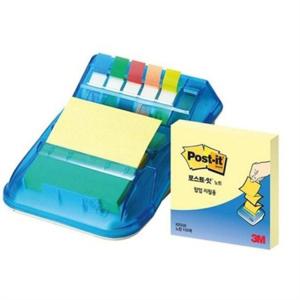 메모지 디스펜서 76x76mm 점착 메모지 포스트잇 점착식 인덱스 패드 리필 메시지 팝업식 휴대용 학용품