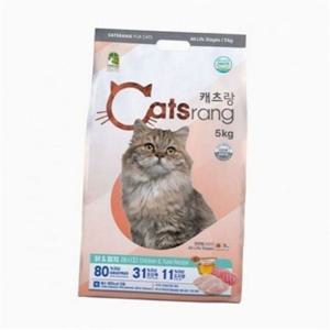 고양이 건식 사료 5kg 고양이 사료 대용량 단백질 건강 유기농 실내 성묘 반려동물 주식