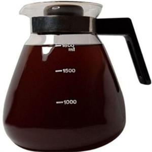 유리 드립 서버 1800ml 핸드 드립 서버 대용량 직화 주전자 커피 드리퍼 스탠드