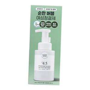 여성 청결제 300ml 쑥 여성 청결제 약산성 버블 쑥 데일리 외음부 청결액 무향 바디