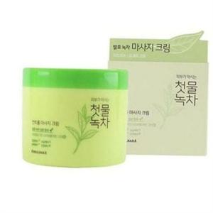 녹차 마사지 크림 300g 보습 마사지 크림 수분 진정 스킨케어 영양 대용량 마사지용 마사지제 보습제 관리