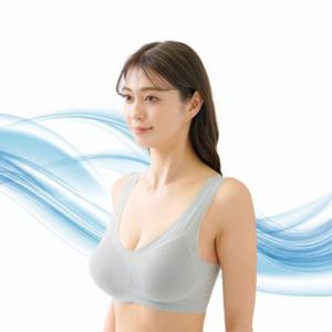 직수입 일본 편안한 에어핏 노와이어 브라(그레이) 에어핏브라 누디/노라인