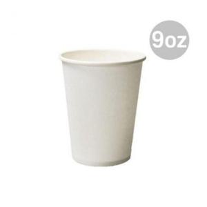 일회용 카페 무지 자판기용 종이컵 9oz 1000개