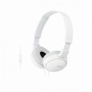 혜명잡화몰 소니 스테레오헤드폰 MDR-ZX110AP 흰색 / 핸즈프리 - 개 (1개입) 유선헤드폰 어학용헤드폰 화이
