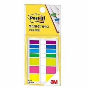 3M 포스트잇 플래그 683 파스텔 1 420장X4색 1 220 갑 (20개입) 반투명인덱스 필름스티커 인덱스플래그