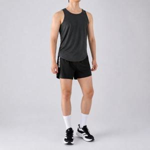 남자 남성 화이트 시원한 일체형 마라톤 슬리브리스 투인원 3부 셋업 여름 투피스 운동 상하세트