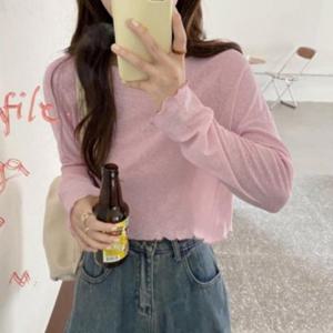 니스 웨어 여성 피트 크롭티 다용도 긴팔 무용 치마