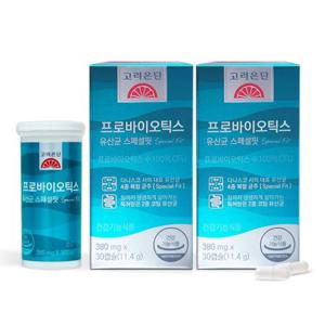 고려은단 프로바이오틱스 유산균 스페셜핏 30캡슐 X 2개