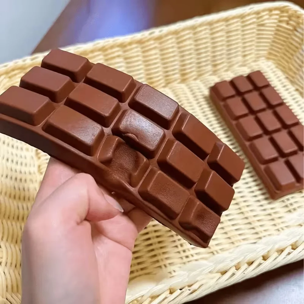 1PC 슬로우 라이징 초콜릿 스퀴시 센서리 피젯 스트레스 해소 불안 완화 핸드 릴렉스 선물