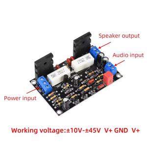2SC5200+2SA1943 튜브 100W DC 35V 모노 채널 HIFI 오디오 증폭기 보드