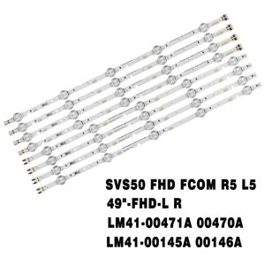 키트/8개 LED 스트립 V8DN-490SMA-R1 UN49J5000AF HG49NF690 UA49M5300A UN49M5200AF UN49M530DAF HG49NE477 UN49M5300AF UE49M5000AK