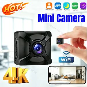 새로운 X5 1080P 미니 WiFi 카메라 무선 원격 모니터 충전식 모션 감지 휴대용 캠코더 홈 보안 카메라