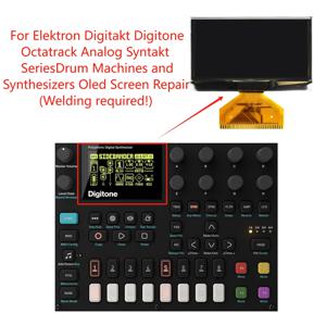 Elektron Digitakt DigitoneOctatrack 아날로그 SyntaktSeries드럼 기계 및 신디사이저 수리를 위한 새로운 오리지널 Oled 스크린