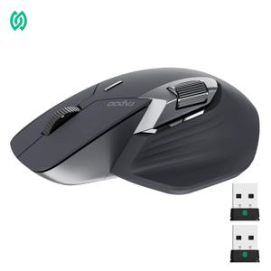 Rapoo MT760PRO 무선 마우스 NearLink + Bluetooth 5.0 다중 장치 12000 DPI 2K 폴링률 업무용 게임용 Ergo 조용한 클릭
