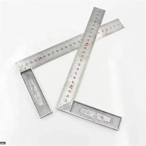 300mm 정밀 목수용 각도자 |   알루미늄 손잡이 스테인레스 스틸 직각자, 측정 도구