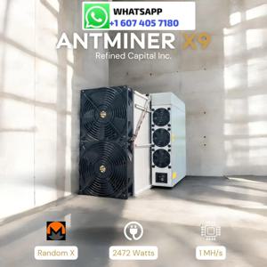 홍콩달러 ????   2개 구매 시 1개 무료 제공 새로운 Bitmain Antminer X9 RandomX ASIC Miner
