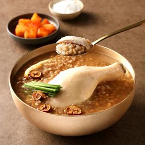 볶은 현미 담긴 통 닭다리 삼계탕600g X 3팩