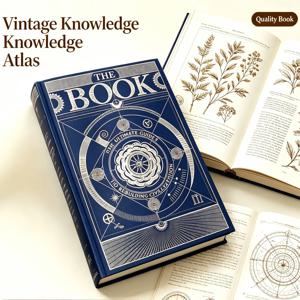 The Book｜문명을 재건하기 위한 궁극의 가이드, 풀 컬러 일러스트 하드커버 과학 백과사전 도서