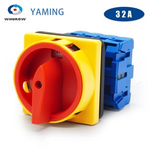 YMD11-32A 패드 락 포함 온 오프 아이솔레이터 스위치, 로터리 캠 분리 선택기, 고전압 제어, 3 P, 4P, 690V