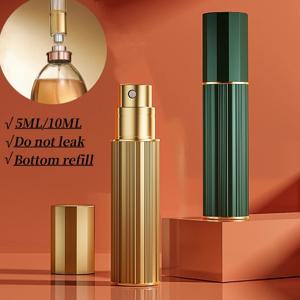 5ml 10ml 미니 바닥 충전 향수 스프레이 디스펜서 병 화장품 스프레이 분무기 휴대용 리필 형 액체 용기 병