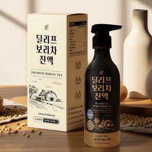 딜리프 보리차 엑기스 농축액 보리차 진액 250ml x 2개 홈카페