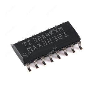 Molewei 1PCS MAX3232IDR 플라스틱 보호 슬리브-16 RS-232 검정색 플라스틱 보호 케이스