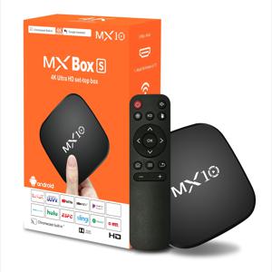 MX10 안드로이드 143TV 박스 RK3228 옥타 코어 Cortex A55 8K 비디오 지원 4K 1000M LAN Wifi6 미디어 플레이어 냉각 팬