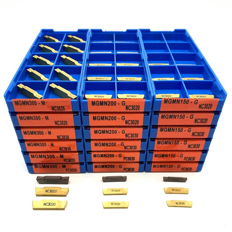 MGMN150 MGMN200 MGMN300 MGMN400 PC9030 NC3020 NC3030 외부 공구 홀더용 홈 가공 인서트 MGEHR 절삭 공구 선삭 공구