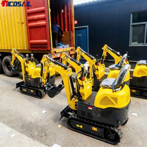 공장 직송 800kg 소형 굴삭기 0.8톤 EPA CE 인증 야외 엔지니어링용