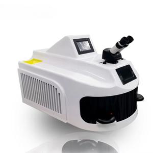 100W 200W 휴대용 데스크탑 보석 레이저 용접기 금속 금은 납땜 수리용 파이버 레이저 용접기