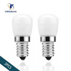 미니 냉장고 전구, 110V, 220V, 3W, B15, E12, E14, T22, T26, 유백색, 따뜻한 냉장고, LED 램프, 할로겐 조명 교체, 2 개
