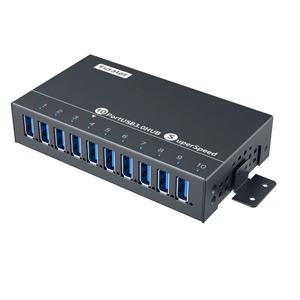 A-103 시폴라 USB 허브 10포트 USB C 도킹 스테이션 다중 장치 USB 3.0 충전기