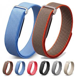 Google Fitbit Air용 스포츠 나일론 브레이드 시계 스트랩 교체용 스트랩 루프 팔찌 Fitbit Air용 통기성 밴드 손목밴드