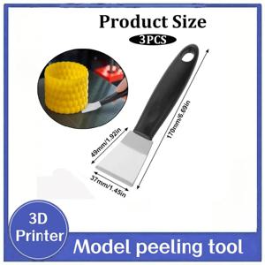 3D 프린터 도구 3D 프린터 스크레이퍼 도구 업그레이드된 광택 처리된 스테인레스 금속 3D 프린터 주걱 3D 프린팅용 3D 프린터 스크레이퍼