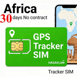 아프리카 4G IoT SIM 카드, GPS 추적기용, 데이터 전용, M2M 로밍, 30일 갱신 가능, 차량/애완동물 추적기, GPS 위치 추적기, ZOVAGOLO.