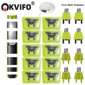 OneBlade & One Blade QP2520 QP2530 QP2620 QP2630 QP6510 QP6520 하이브리드 전기 수염 트리머용 KVIFO 면도기 교체 블레이드