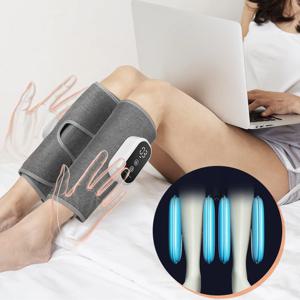 일렉트릭 360 °   공기압 종아리 마사지기 무선 다리 마사지 3가지 모드 에어백 압박 풋 종아리 근육 혈액 순환 이완