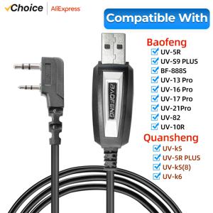 바오펑 프로그래밍 케이블 USB 프로그래밍 케이블 CD 포함 바오펑 UV5R UV82 BF888S Bf-5rh 13plus용