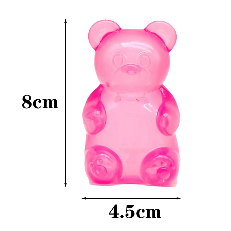 9Oute Bear Nee Doh 말토스 스퀴시 토이 도우 컬러풀 센서리 토이 창의적인 책상 장식 스트레스 해소 인형 스퀴즈 피젯 토이