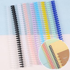 5/10Pcs 루즈 리프 바인더 링 바인딩 스파인스 30홀 플라스틱 빗 바인딩 스파인스 교사 학생 비즈니스 노트북 파일용